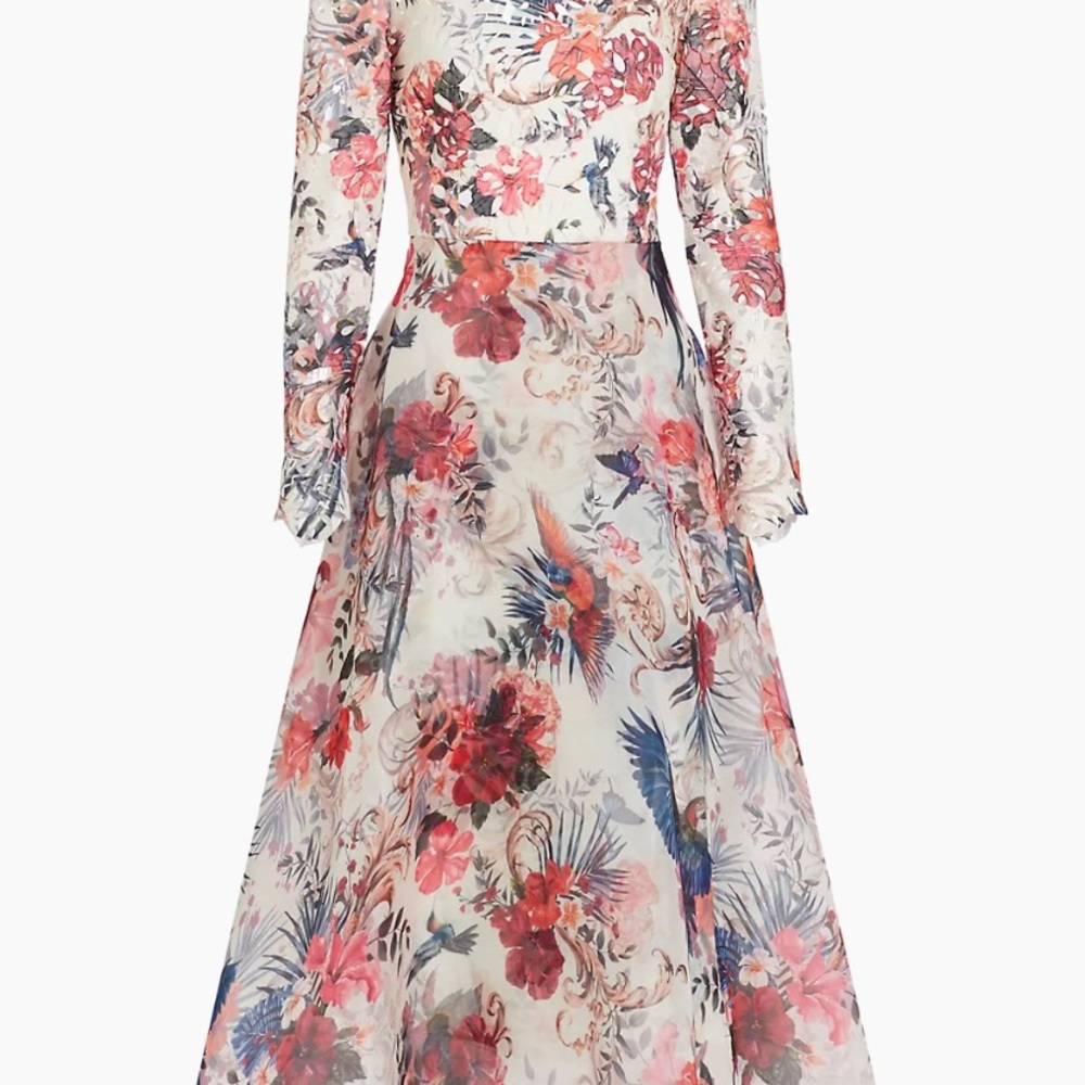 This Marchesa Notte dress is stunning. I need a long gown for black tie wedding